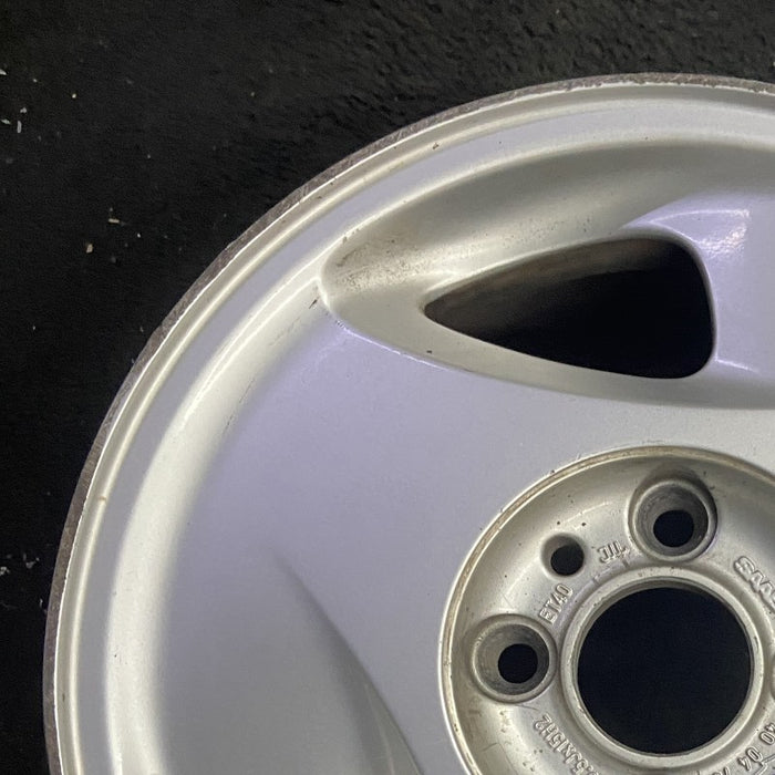 15" SAAB 900 92-93 15x5.5 alloy 3 spoke L. Original OEM Wheel Rim
