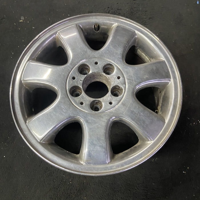 16" MERCEDES CLK 01 208 Type; CLK320, , Original OEM Wheel Rim - Close-Up Detail
