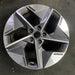 18" TUCSON 25 gasoline 18x7.5 5 spoke angled spoke Original OEM Wheel Rim - Front View