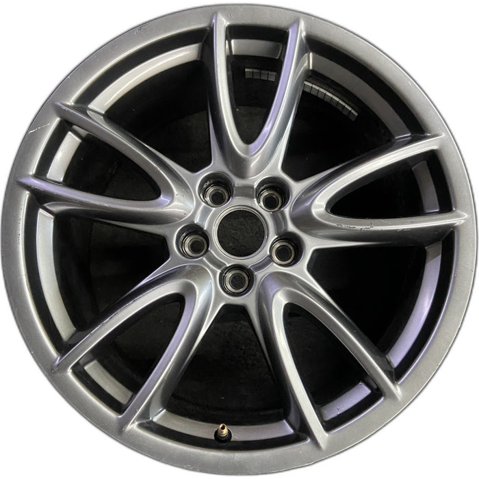 19" MUSTANG 11 19x9 , Original OEM Wheel Rim - Front View