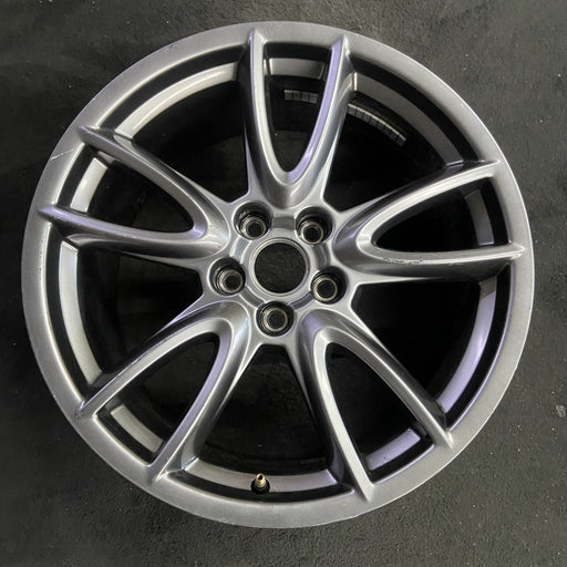 19" MUSTANG 11 19x9 , Original OEM Wheel Rim - Angle View