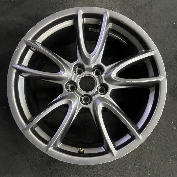 19" MUSTANG 11 19x9 , Original OEM Wheel Rim - Angle View
