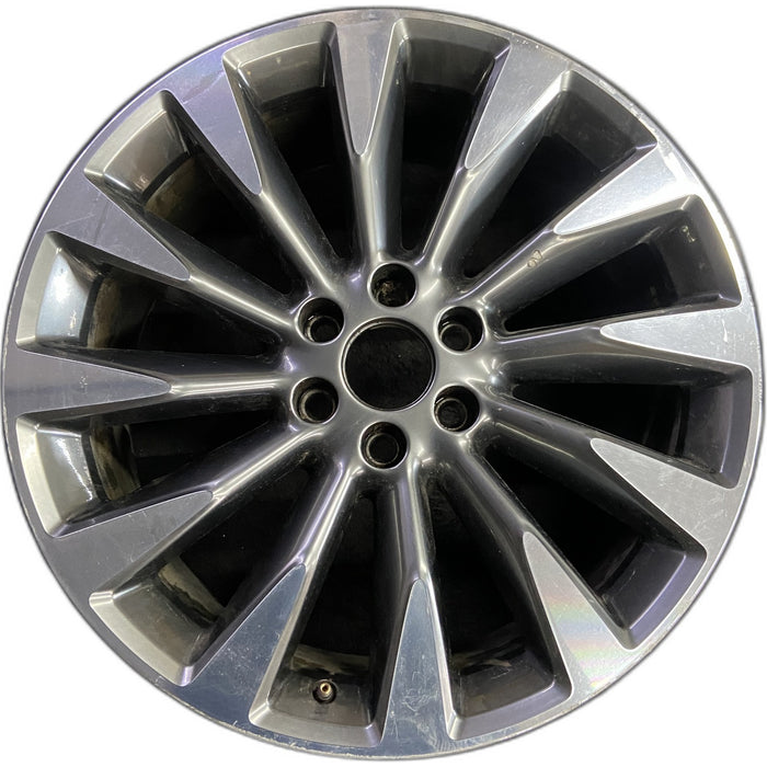 22" NAVIGATOR 18-19 22x9.5, , 12 spoke Original OEM Wheel Rim - Front View