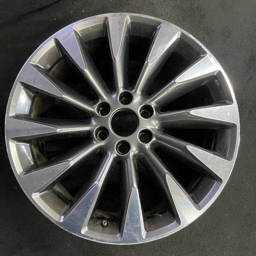 22" NAVIGATOR 18-19 22x9.5, , 12 spoke Original OEM Wheel Rim - Angle View