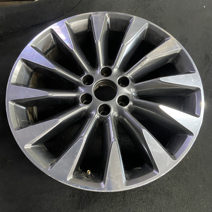 22" NAVIGATOR 18-19 22x9.5, , 12 spoke Original OEM Wheel Rim - Side Profile