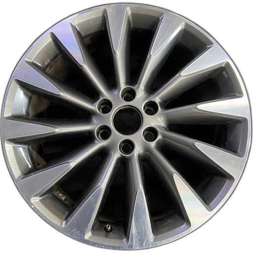 22" NAVIGATOR 18-19 22x9.5, , 12 spoke Original OEM Wheel Rim - Front View