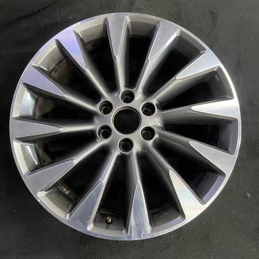 22" NAVIGATOR 18-19 22x9.5, , 12 spoke Original OEM Wheel Rim - Angle View
