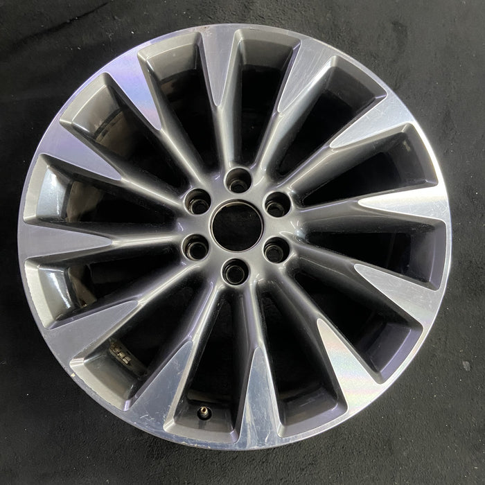 22" NAVIGATOR 18-19 22x9.5, , 12 spoke Original OEM Wheel Rim - Angle View