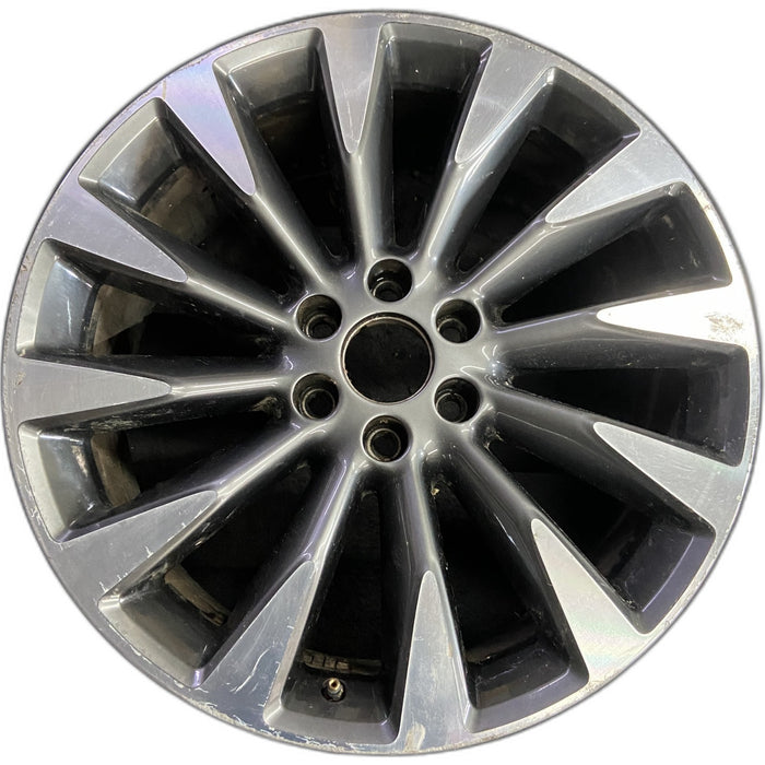 22" NAVIGATOR 18-19 22x9.5, , 12 spoke Original OEM Wheel Rim - Front View