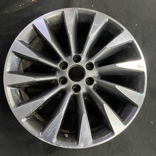 22" NAVIGATOR 18-19 22x9.5, , 12 spoke Original OEM Wheel Rim - Angle View