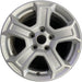 17" WRANGLER 18 VIN X , 17x7.5, , aluminum, straight spoke, w/recessed outer - Front View