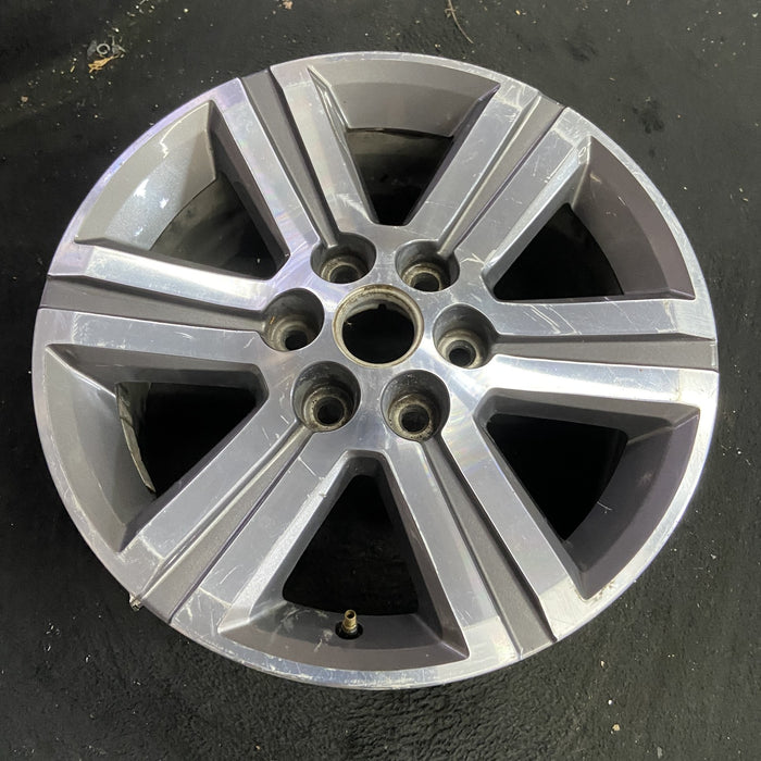 18" TRAVERSE 13-14 18x7.5 Original OEM Wheel Rim - Side Profile