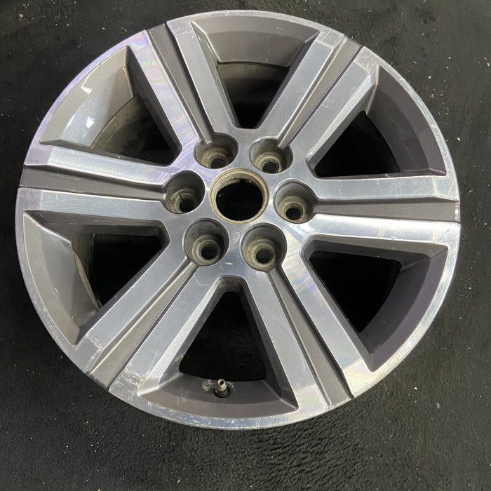 18" TRAVERSE 13-14 18x7.5 Original OEM Wheel Rim - Side Profile