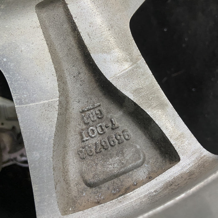 17" MALIBU 08 17x7, aluminum, 5 single spoke, machined finish Original OEM Wheel Rim