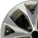 17" CIVIC 12 17x7 alloy 5 flared spoke Enkei manufacturer Original OEM Wheel Rim - Angle View
