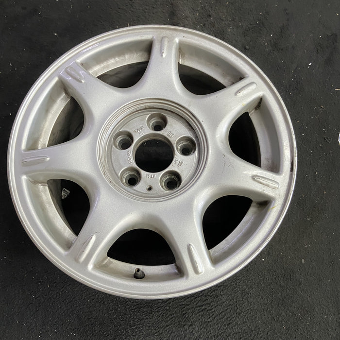 16" CATERA 97-98 16x7 , 7 spoke Original OEM Wheel Rim - Side Profile