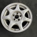 16" CATERA 97-98 16x7 , 7 spoke Original OEM Wheel Rim - Side Profile