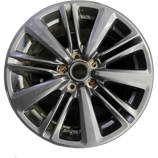 17" WRX 15-21 17x8 , gray Original OEM Wheel Rim - Front View