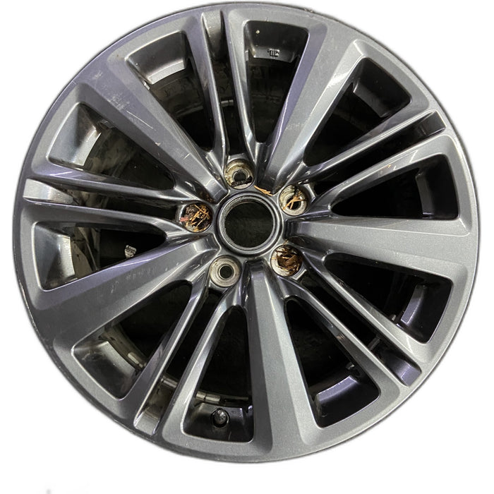 17" WRX 15-21 17x8 , gray Original OEM Wheel Rim - Front View