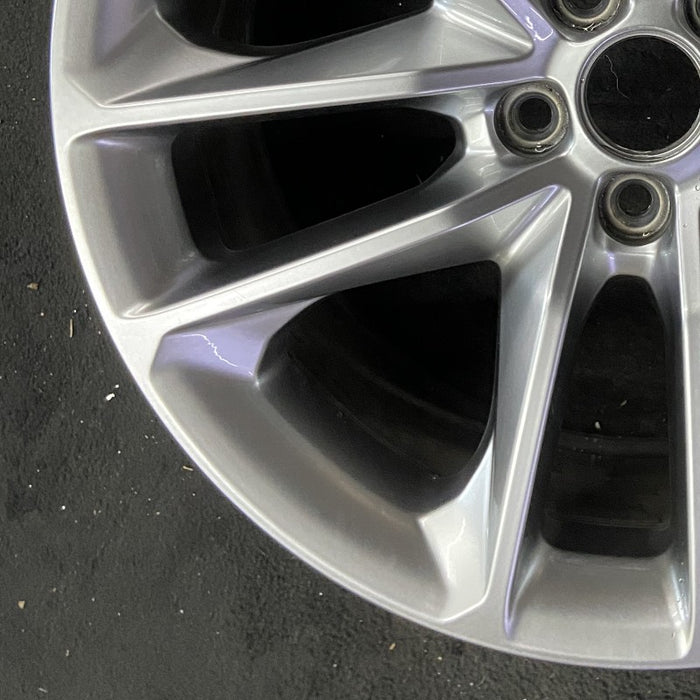 20" CHALLENGER 22 20x8 aluminum 5 spoke double spoke satin carb opt WHC - Additional View