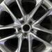 20" CHALLENGER 22 20x8 aluminum 5 spoke double spoke satin carb opt WHC - Angle View