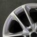 20" CHALLENGER 22 20x8 aluminum 5 spoke double spoke satin carb opt WHC - Side Profile