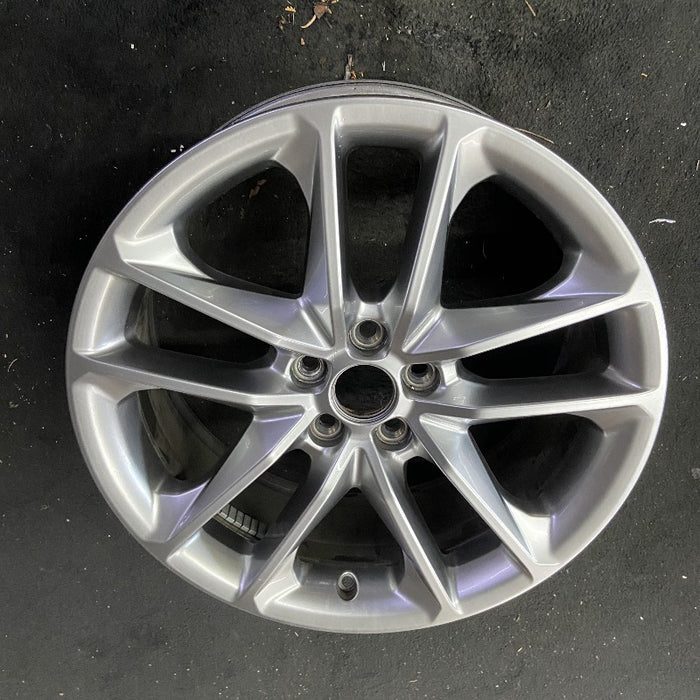 20" CHALLENGER 22 20x8 aluminum 5 spoke double spoke satin carb opt WHC - View 8