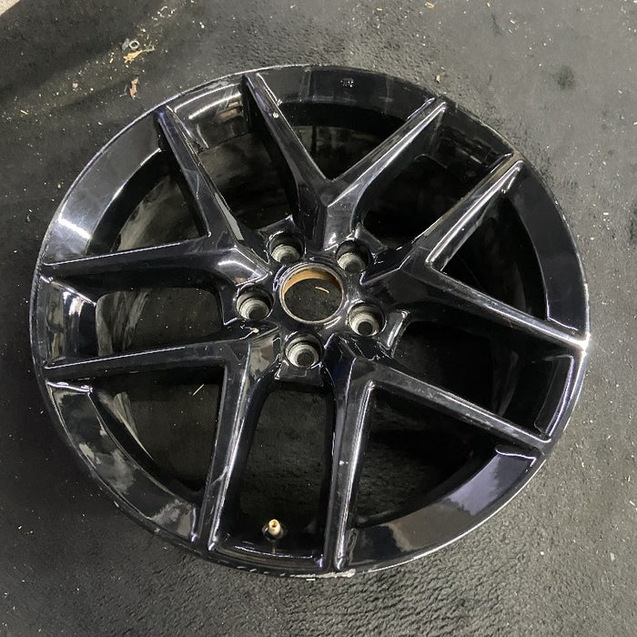 18" CIVIC 22 18x8 alloy 10 spoke gloss black Original OEM Wheel Rim - View 7
