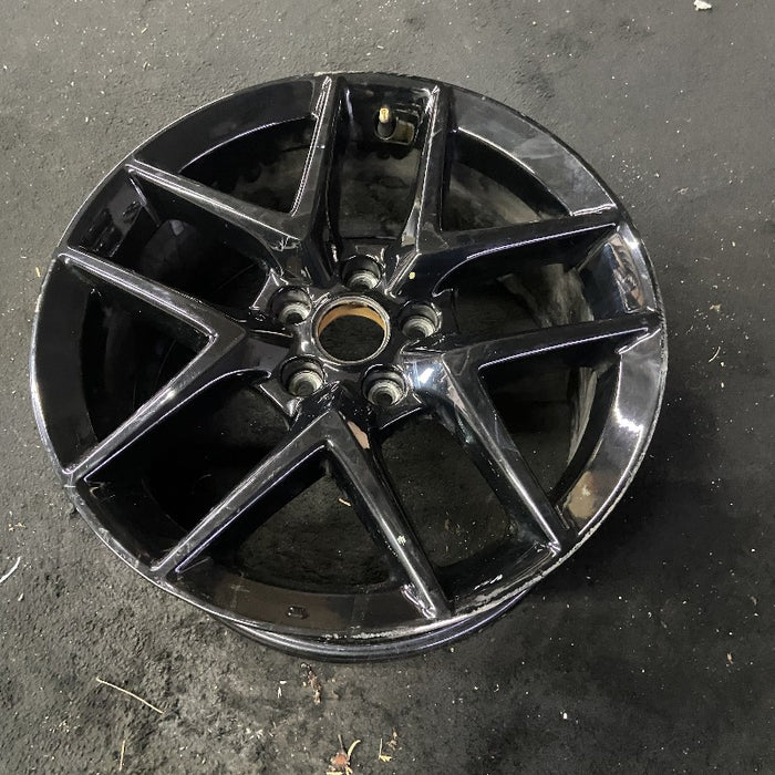 18" CIVIC 22 18x8 alloy 10 spoke gloss black Original OEM Wheel Rim - View 8