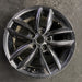 17" COUNTRYMAN 11-12 17x7 alloy 5 twin spoke black Original OEM Wheel Rim - Front View