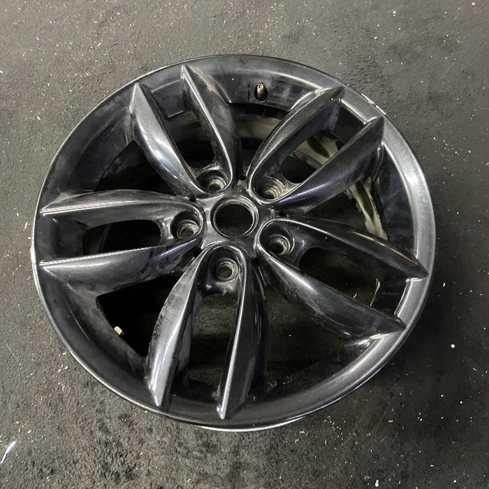 17" COUNTRYMAN 11-12 17x7 alloy 5 twin spoke black Original OEM Wheel Rim - View 8