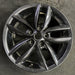 17" COUNTRYMAN 11-12 17x7 alloy 5 twin spoke black Original OEM Wheel Rim - Front View