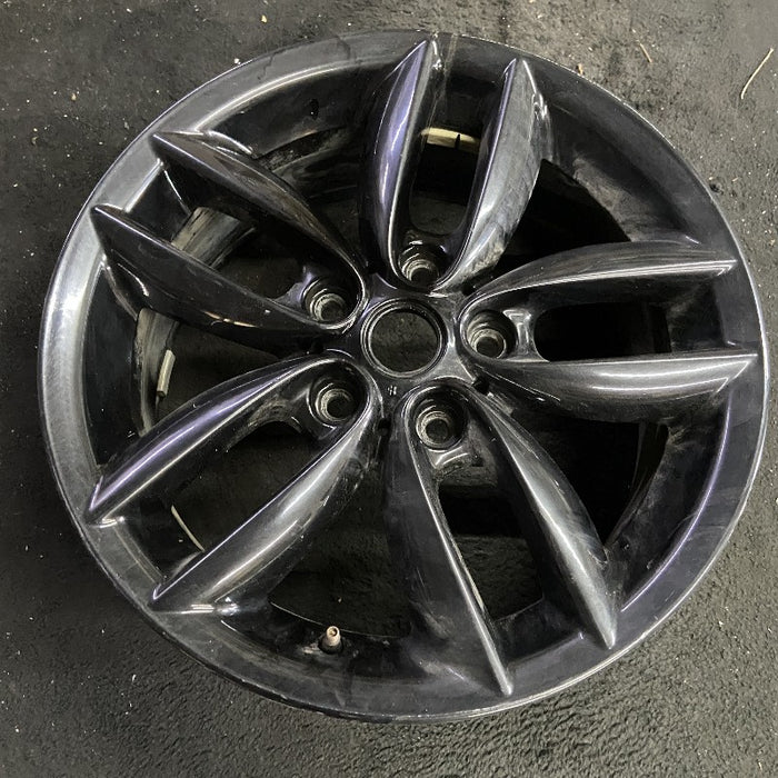 17" COUNTRYMAN 11-12 17x7 alloy 5 twin spoke black Original OEM Wheel Rim - View 7