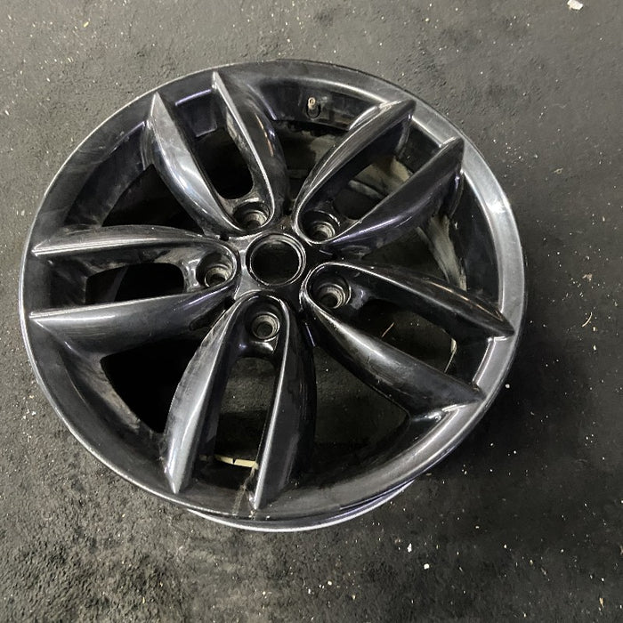 17" COUNTRYMAN 11-12 17x7 alloy 5 twin spoke black Original OEM Wheel Rim - View 8