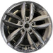 17" COUNTRYMAN 11-12 17x7 alloy 5 twin spoke black Original OEM Wheel Rim - Front View