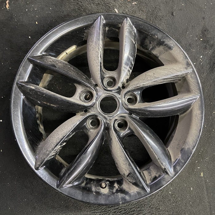 17" COUNTRYMAN 11-12 17x7 alloy 5 twin spoke black Original OEM Wheel Rim - Additional View