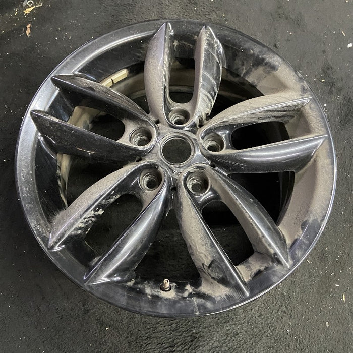 17" COUNTRYMAN 11-12 17x7 alloy 5 twin spoke black Original OEM Wheel Rim - View 7