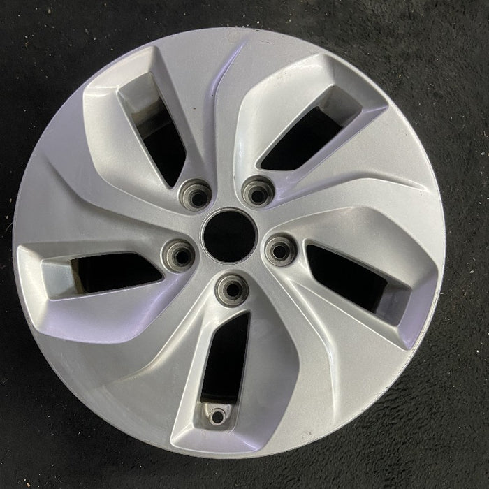 16" SONATA 13 16x6.5 alloy 5 spoke Hybrid Original OEM Wheel Rim - Front View
