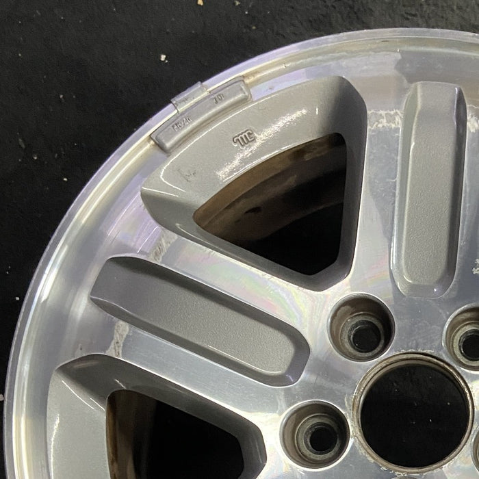 16" PILOT 05 16x6.5 alloy 5 spoke machined finish Canada built Original OEM Wheel Rim
