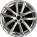 17" INFINITI G35 07 17x7.5 , 10 spoke Original OEM Wheel Rim - Front View