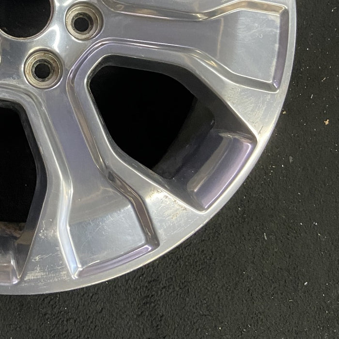 20" FORD F150 PICKUP 21-23 20x8.5 6 spoke polished Original OEM Wheel Rim - Back View