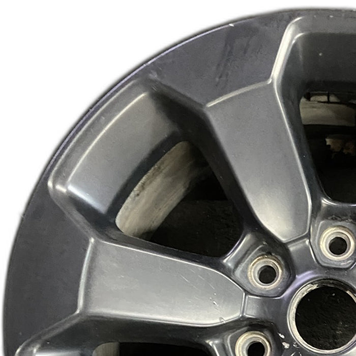 18" DODGE 1500 PICKUP 20-21 6 lug 18x8 aluminum 6 spoke opt WBS black Original OEM Wheel Rim