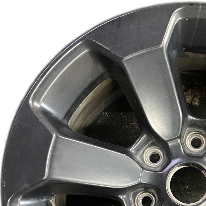 18" DODGE 1500 PICKUP 20-21 6 lug 18x8 aluminum 6 spoke opt WBS black Original OEM Wheel Rim