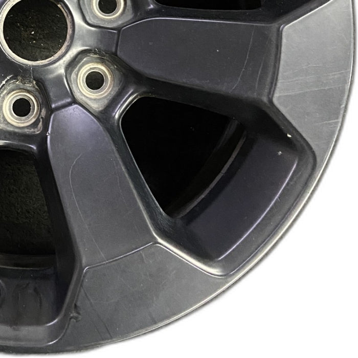 18" DODGE 1500 PICKUP 20-21 6 lug 18x8 aluminum 6 spoke opt WBS black Original OEM Wheel Rim