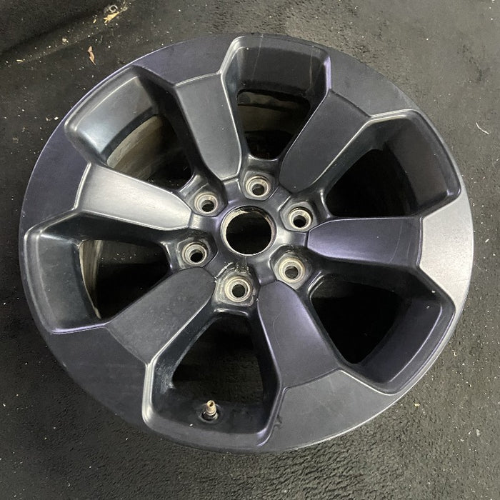 18" DODGE 1500 PICKUP 20-21 6 lug 18x8 aluminum 6 spoke opt WBS black Original OEM Wheel Rim