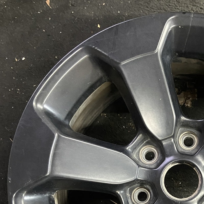 18" DODGE 1500 PICKUP 20-21 6 lug 18x8 aluminum 6 spoke opt WBS black Original OEM Wheel Rim