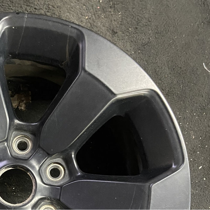 18" DODGE 1500 PICKUP 20-21 6 lug 18x8 aluminum 6 spoke opt WBS black Original OEM Wheel Rim