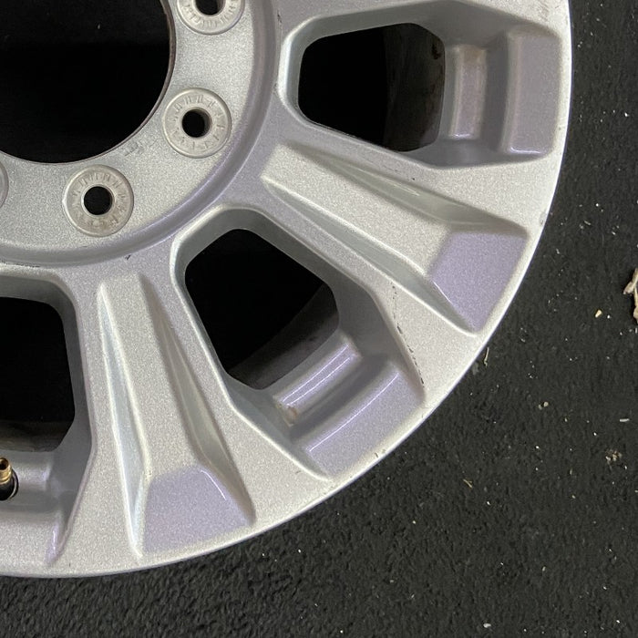 18" FORD F250SD PICKUP 20-22 18x8 aluminum 8 spoke silver Original OEM Wheel Rim