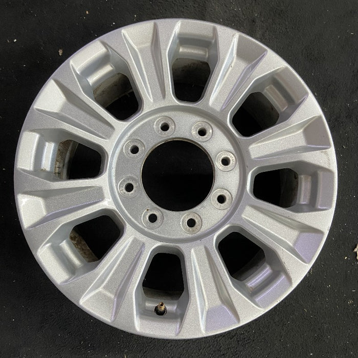18" FORD F250SD PICKUP 20-22 18x8 aluminum 8 spoke silver Original OEM Wheel Rim