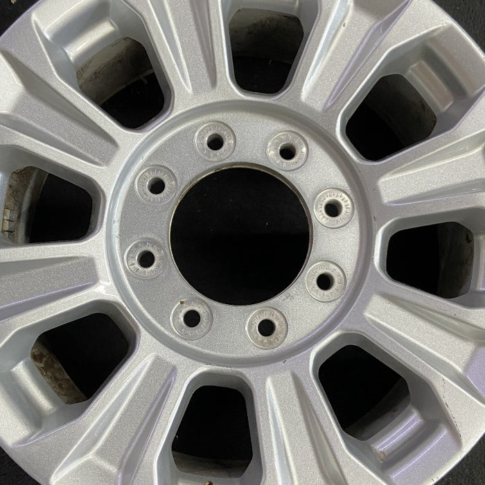 18" FORD F250SD PICKUP 20-22 18x8 aluminum 8 spoke silver Original OEM Wheel Rim